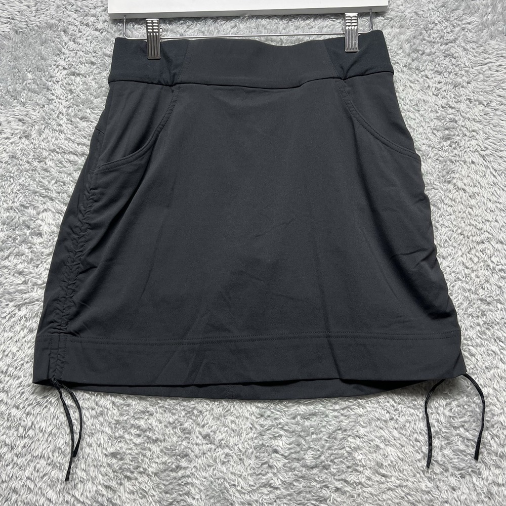 Columbia Skort Womens Small Black Omni Shield Advanced‎ Repellency Hiking Trails